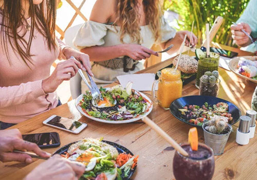 people eating